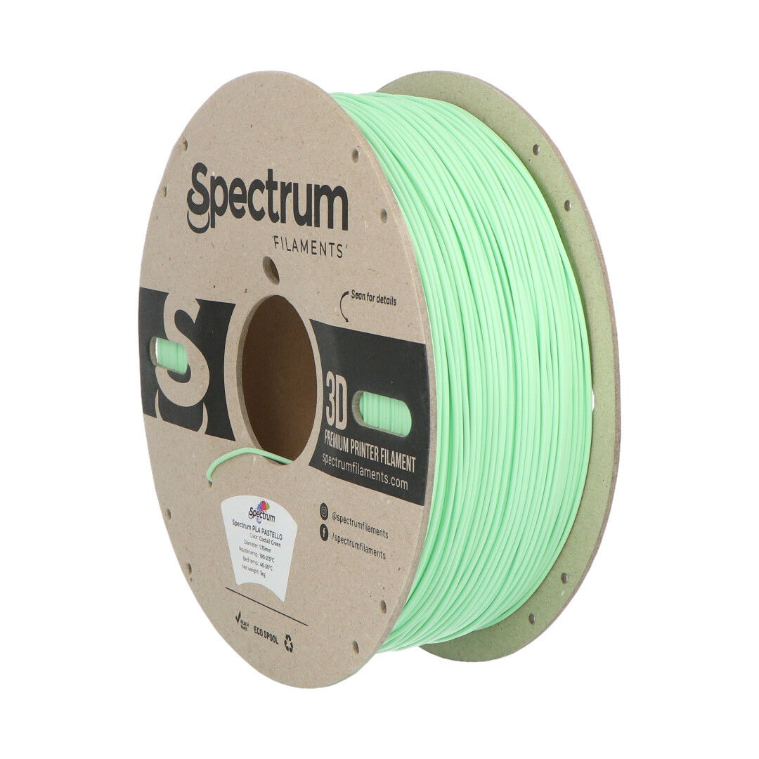 Vlákno Spectrum Pastello PLA 1,75 mm 1 kg - Coctail Green