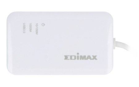 USB C adaptér - Gigabit Ethernet + 3x USB 3.0 - Edimax EU-4308