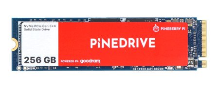 Pinedrive - NVMe M.2 2280 SSD - 256 GB - pro HatDrive! Pineberry Pi