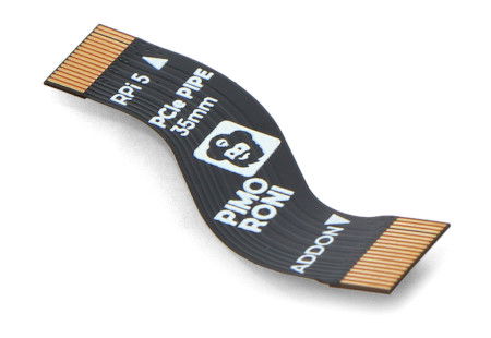 Flex kabel PCIe Pipe 35 mm pro NVMe Base a Raspberry Pi - Pimoroni PIM703