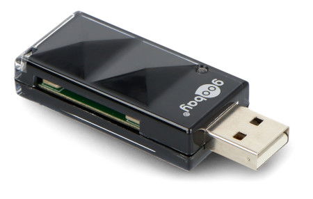 Čtečka karet SD / microSD se vstupem USB 3.0 - Goobay