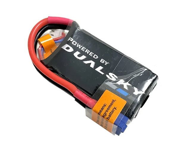 Baterie Li-Pol Dualsky 480 mAh ULTRA 150 C / 12 C 3S 11,1 V