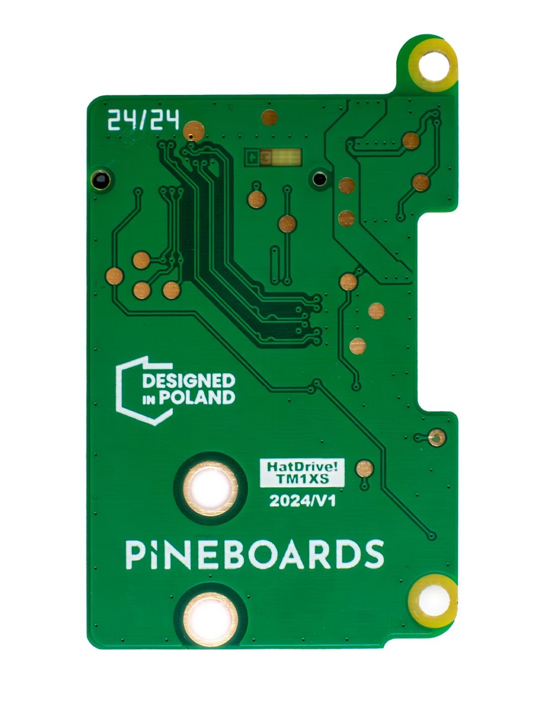 Pineboards HatDrive! Nano - NVMe 2230, 2242 adaptér pro Raspberry Pi 5