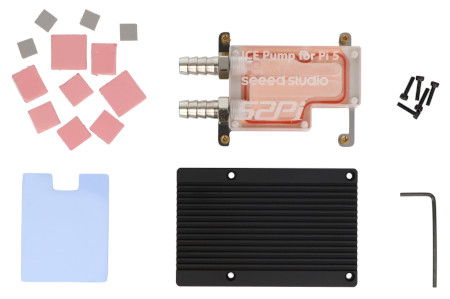 Water Cooling Radiator - systém vodního chlazení pro Raspberry Pi 5 - Seeedstudio 114070261