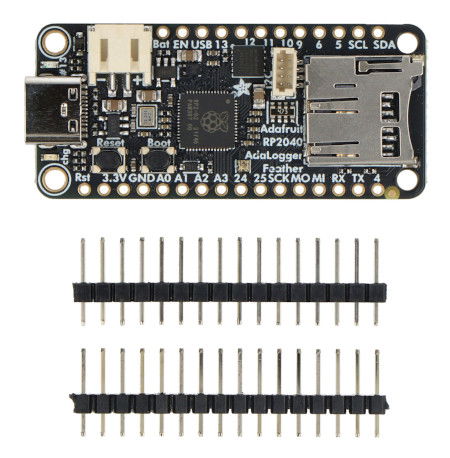 Feather RP2040 Adalogger - 8 MB Flash - modul se čtečkou microSD - STEMMA QT / Qwiic - Adafruit 5980