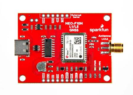 L1/L5 Breakout GNSS modul – NEO-F10N – SMA – SparkFun GPS-24114