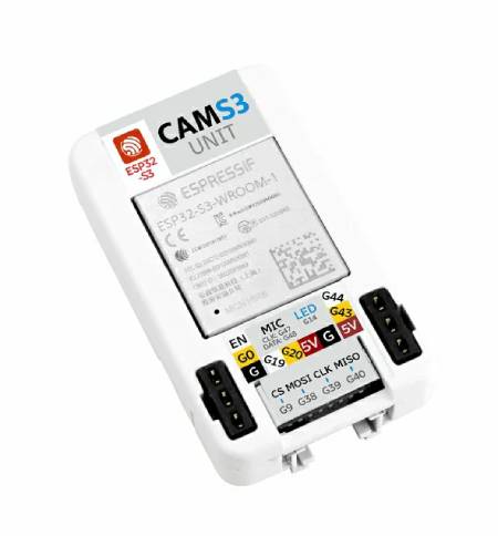 CamS3 - 5 MPx kamera - ESP32-S3 - WiFi - Rozšiřující modul jednotky - M5Stack U174-B