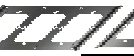 Sonoff M5-3C-80-F - rámeček pro nástěnný vypínač M5-80 - trojitý - černý