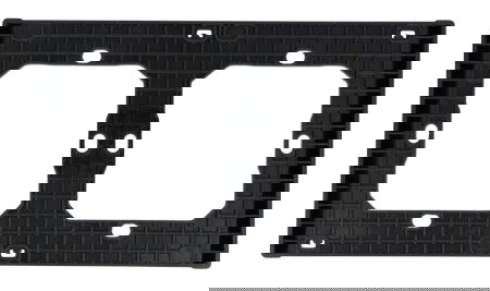 Sonoff M5-2C-80-F - rámeček pro nástěnný vypínač M5-80 - dvojitý - černý