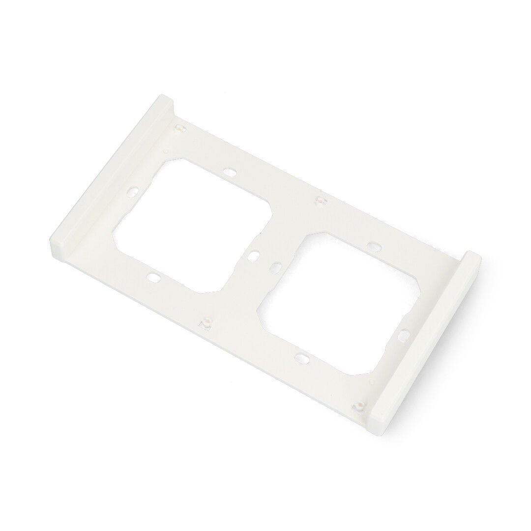 Sonoff M5-2C-80-FW - rámeček pro nástěnný vypínač M5-80 - dvojitý - bílý