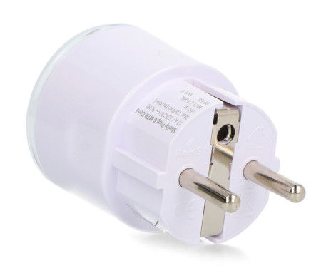 Shelly Plug S Gen3 - chytrá zásuvka WiFi / Bluetooth / Matter s měřením energie - bílá