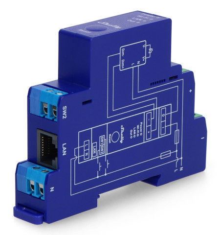 Shelly Pro Dimmer 0/1 - 10 V PM - 1kanálový WiFi ovladač osvětlení na DIN lištu