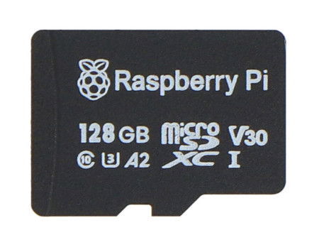 Paměťová karta Raspberry Pi microSD 128GB Class A2