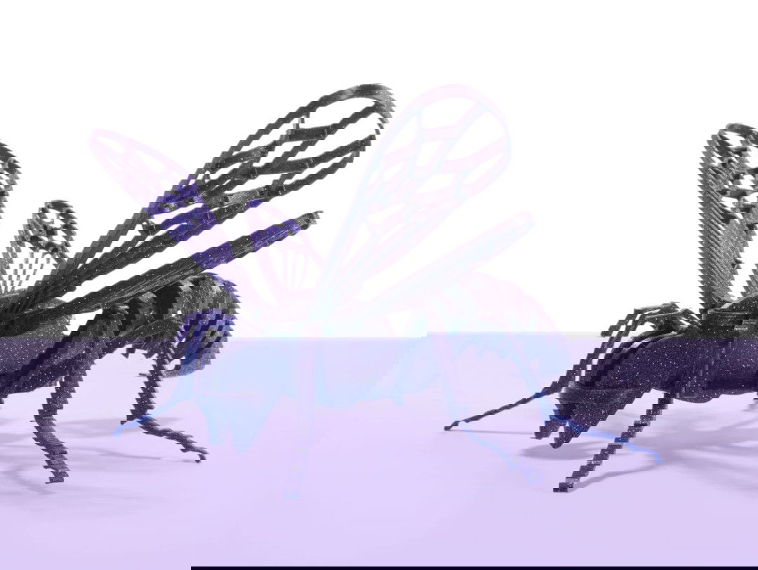 Ukázka výtisku s použitím vlákna PLA Sparkle od Bambu Lab