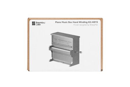 Stavebnice na navíjení hudební skříňky klavíru-015 - stavebnice hudební skříňky - Bambu Lab