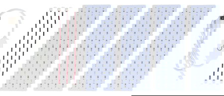 Sada litofánového LED podsvícení - KC010 - 192 x 144 mm - 4 ks - Bambu Lab