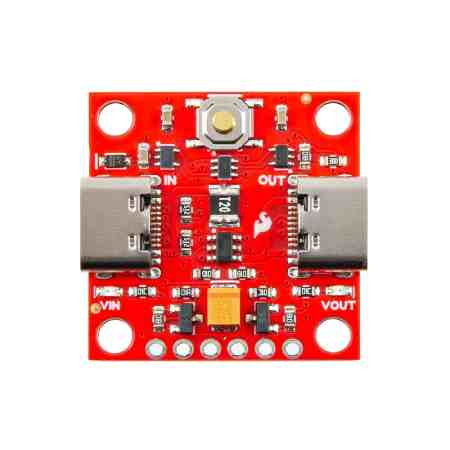 Soft Power Switch - vypínač - USB typu C - SparkFun PRT-27081