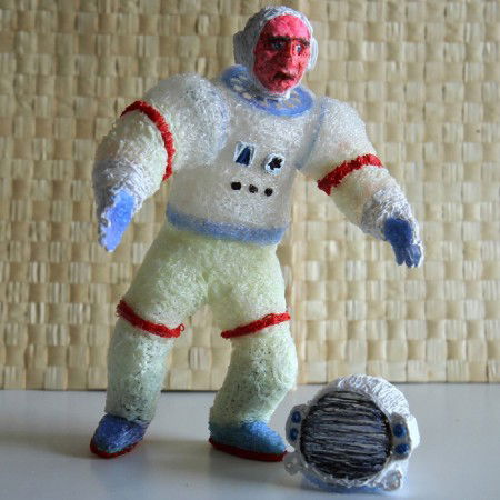 Filament 3Doodler Create+ PLA 3 mm - 75 kusů - Průhledný
