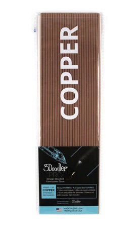 Filament 3Doodler PRO 3 mm - 25 kusů - měděný