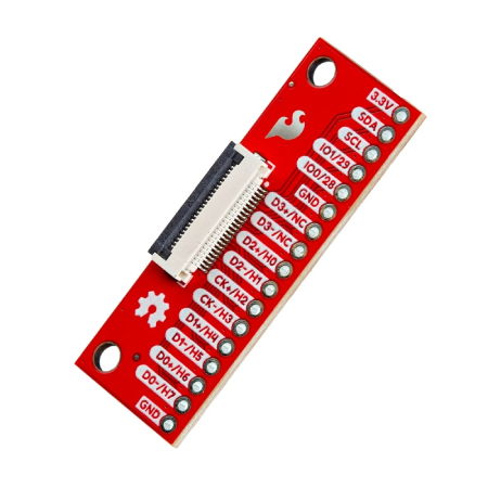 HSTX adaptér 22-pinový rastr 2,54 mm pro Raspberry Pi 5 / IoT RedBoard RP2350 - SparkFun BOB-28467