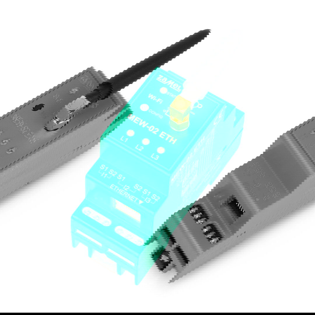 Zamel Supla MEW-02 ETH - 3F+N WiFi/Ethernet monitor spotřeby elektřiny