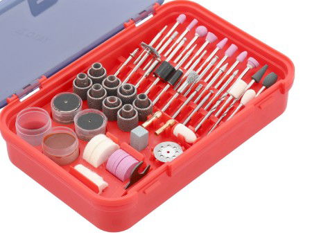 Sada příslušenství pro mini brusky Yato YT-34670 - 157 dílů.