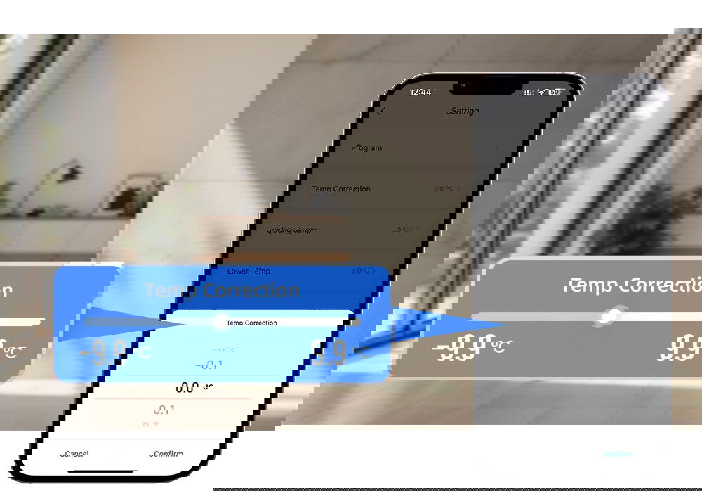 Tuya - nástěnný WiFi termostat TR021