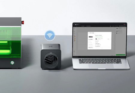 xTool SafetyPro IF2 V1.1 - odsávání kouře pro laserové plotry xTool