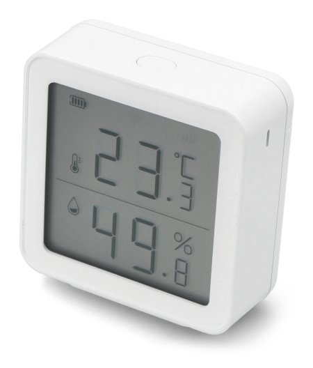 WiFi snímač teploty a vlhkosti Tuya s LCD displejem - MIR-TE200-WF.