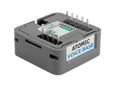 Atomic Voice Base - modul pro rozpoznávání hlasu s mikrofonem a reproduktorem - rozšiřující modul pro M5Atom - M5Stack A149