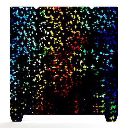 Oboustranná tisková podložka PET Stars + PEI povlak pro 3D tiskárny Creality K1 Max, Ender-3 V3 Plus - 315 x 310 mm