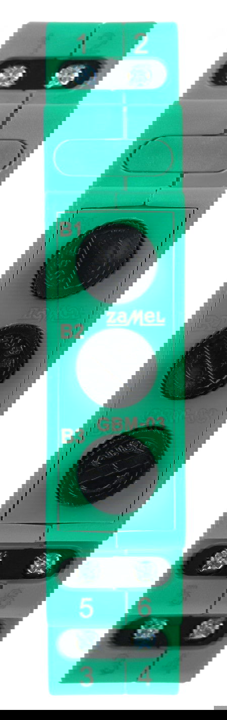 Zamel Supla GBM-03 - pojistkový modul - třífázová ochrana 3 x 500 mA