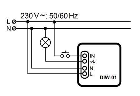 Zamel Supla DIW-01 - Wi-Fi stmívač osvětlení - aplikace pro Android / iOS
