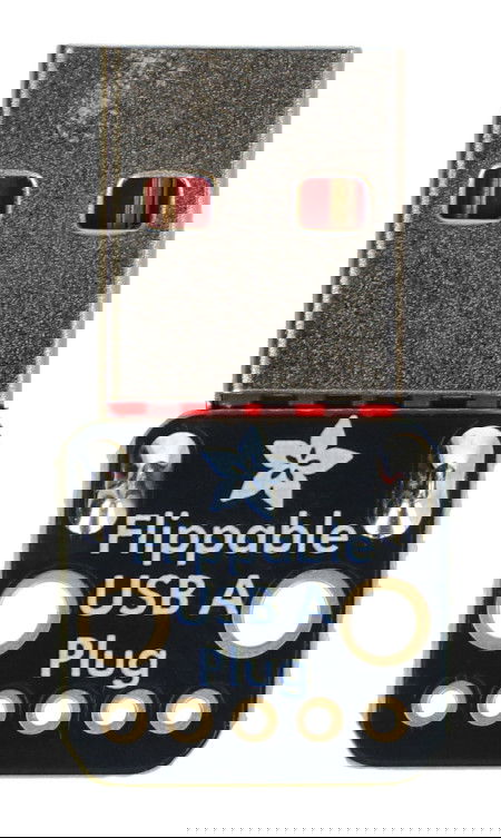 Oboustranný USB konektor typu A - konektor pro nepájivé pole - Adafruit 6001