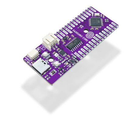 Dasduino CORE - ATmega328 - kompatibilní s Arduinem - bez konektorů - pájené 333037