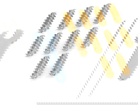 Sada trysek 0,4 mm / 0,6 mm / 0,8 mm / 1 mm pro 3D tiskárny Elegoo Neptune 4 Plus / 4 Max - mosaz