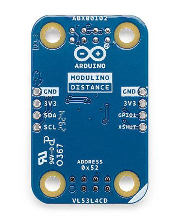 Arduino Modulino Distance - senzor vzdálenosti ToF VL53L4CD - Qwiic - ABX00102