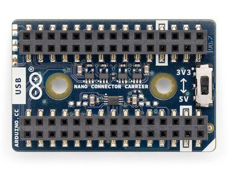 Nosič nano konektorů pro Arduino - rozšiřující deska Qwiic / Grove / microSD - ASX00061