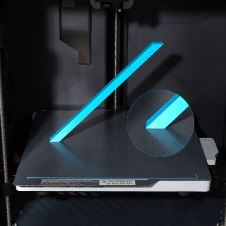 BIQU Panda Double-CryoGrip Textured - oboustranná magnetická fólie - pro tiskárny Bambu Lab P1, X1 a A1 - 257 x 257 mm