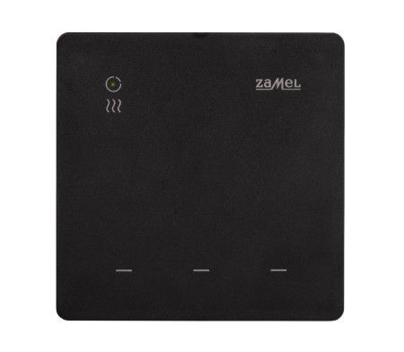 Zamel Supla GKW-02 - regulátor topení - WiFi - aplikace pro Android / iOS - černý