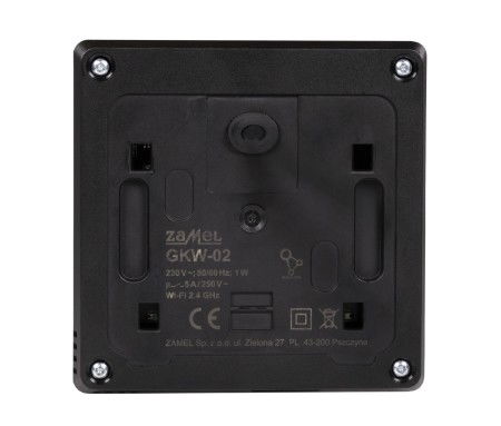 Zamel Supla GKW-02 - regulátor topení - WiFi - aplikace pro Android / iOS - černý