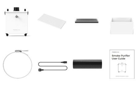 Čistička kouře - čistička vzduchu pro laserové plotry TOOCAA