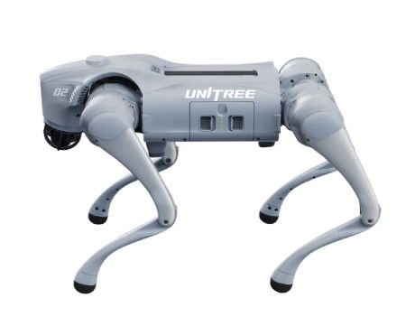 Čtyřnohá chodící plošina - robotický pes - Unitree Go2