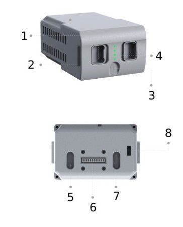 Baterie pro robota Unitree Go2 - 15000 mAh - Dlouhý dojezd - BT2-06