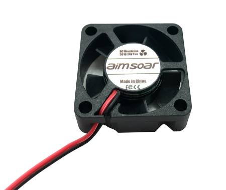 Ventilátor 24V 30 x 30 x 10 mm 2 vodiče