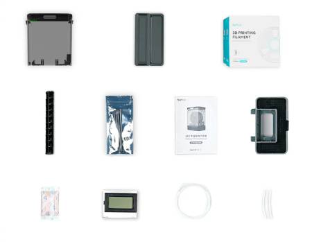 Sada úložných boxů Sunlu FilaDryer SP2 - nádoba na filament + 2x Sunlu PLA+ 2.0 1,75 mm 1 kg - černá