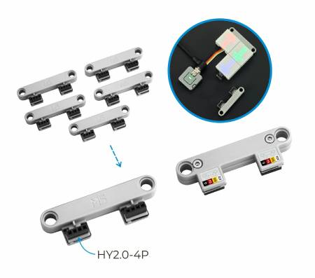 Konektor pro návrat řetězu - Konektor Grove pro sérii M5Stack Chain and Unit Puzzle - 5 dílků - M5Stack A154