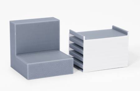 Bambusová laboratorní podložka pro PLA filament 1,75 mm 0,5 kg - součástí balení je opakovaně použitelná cívka - bílá