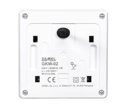 Zamel Supla GKW-02 - regulátor topení - WiFi - aplikace pro Android / iOS - bílý