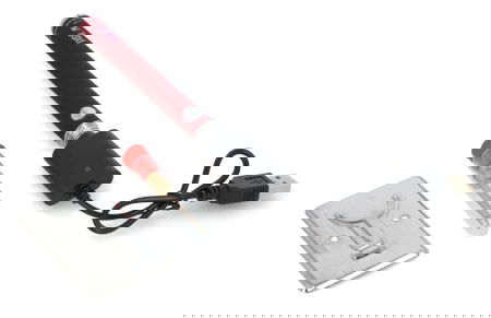 Akumulátorová páječka FlatPro2 s regulací teploty - 200-470 stupňů - červená - Webski